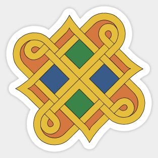 Durrow Knotwork 2016 Sticker